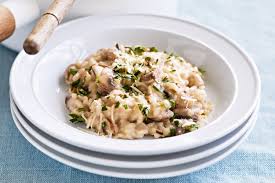 mushroom risotto