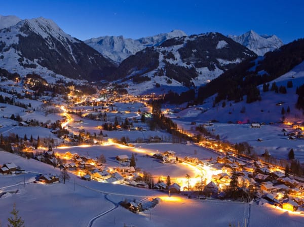 Gstaad by night 2