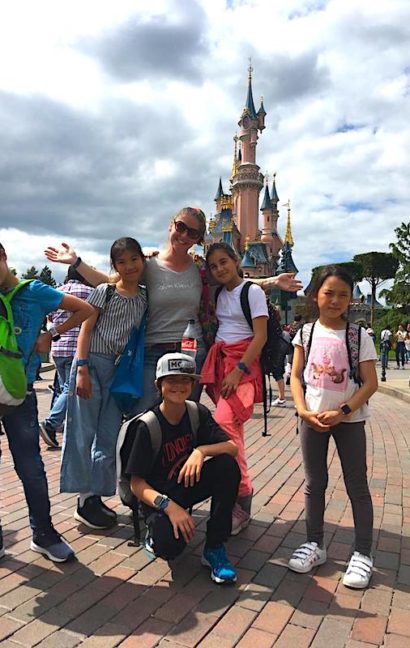 Disney with boarders
