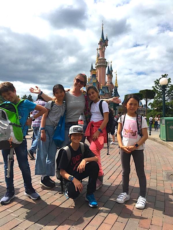 Disney with boarders